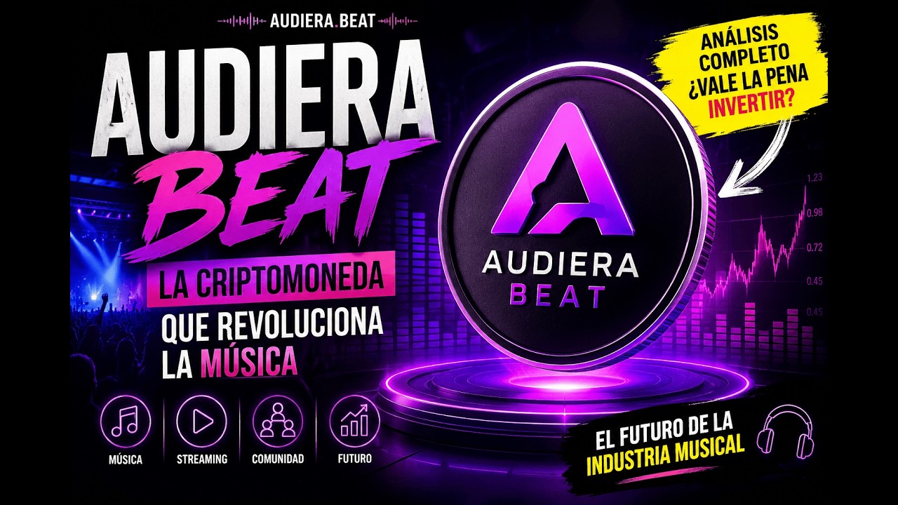 Audiera Beat 🚀 La Criptomoneda que Quiere Revolucionar la M&uacute;sicaB) Audiera