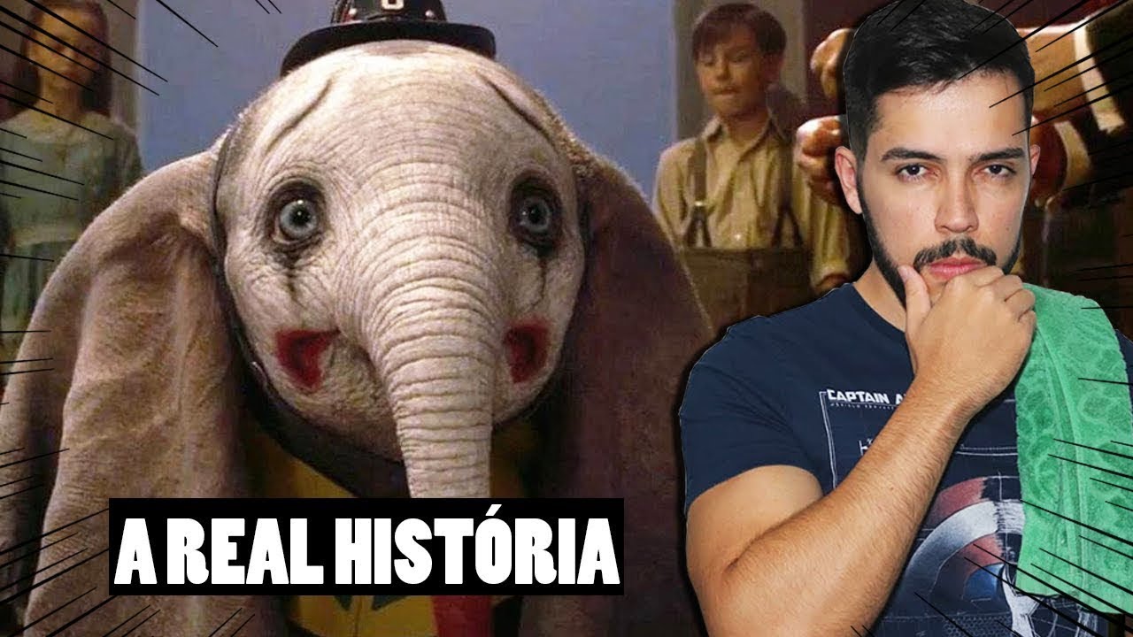A HISTÓRIA POR TRÁS DO ELEFANTE DUMBO!