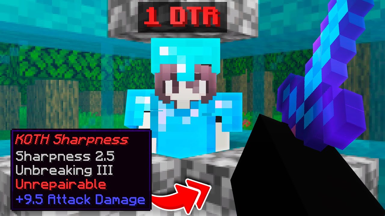 Base Raiding Trappers with a KOTH Sharpness... *RICH*