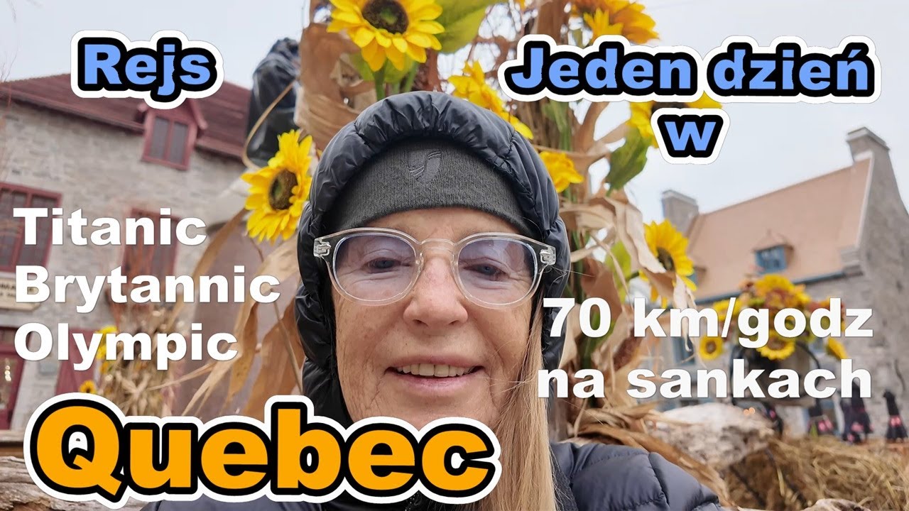 Quebec 2025 daily vlog.  Rejs - Montreal-Quebec-Halifax-Miami