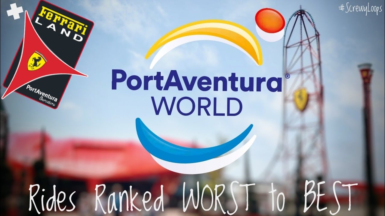 Рейтинг ВСЕХ аттракционов PortAventura World Ride от ХУДШЕГО до ЛУЧШЕГО! (включая Ferrari Land)