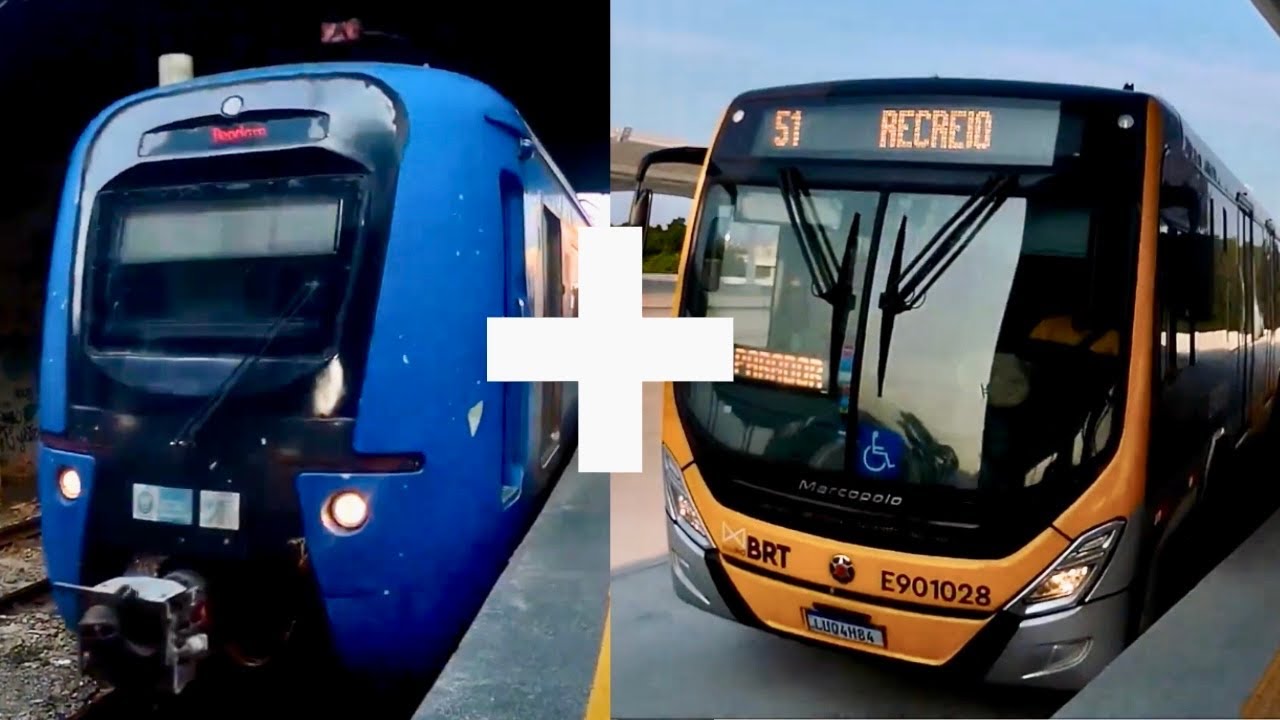 Trem + BRT | De Madureira a Jacarepaguá