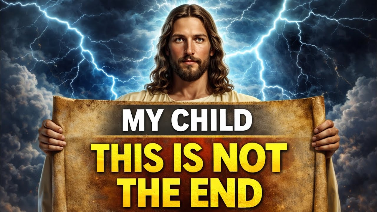 “My Child, This Is Not the End | Jesus Message of Hope & Healing”