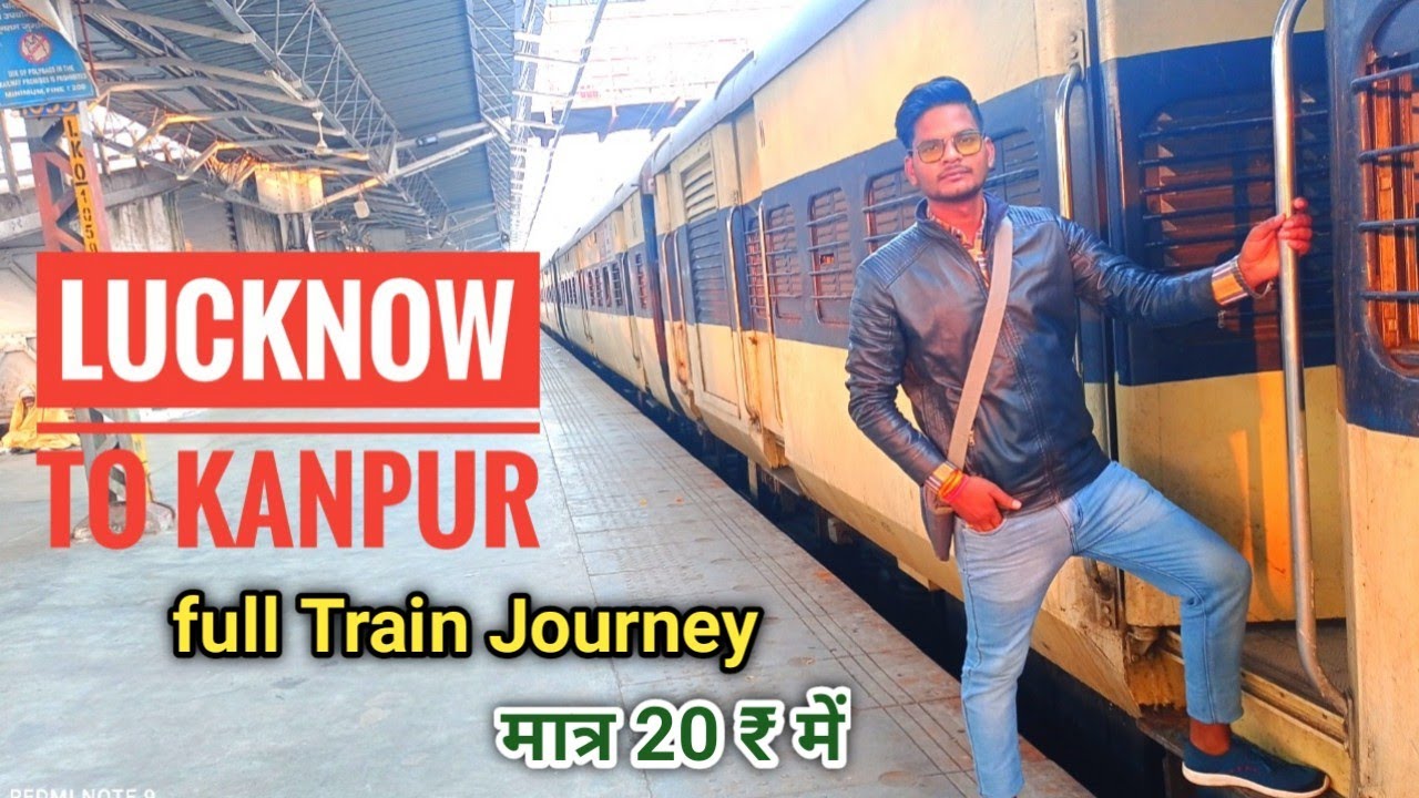 Lucknow To Kanpur Central full Train Journey || LKO to CNB memu special 04213 || Anuj Krops
