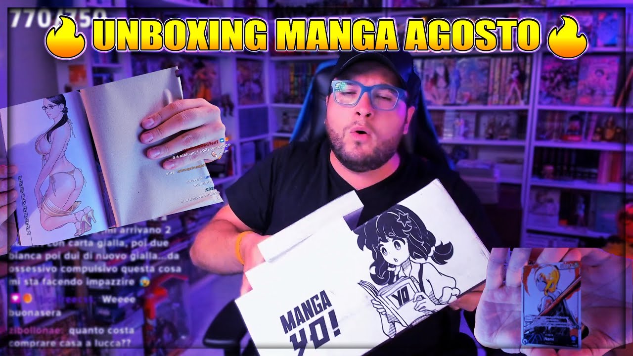 Unboxing MANGA Agosto 2023💸
