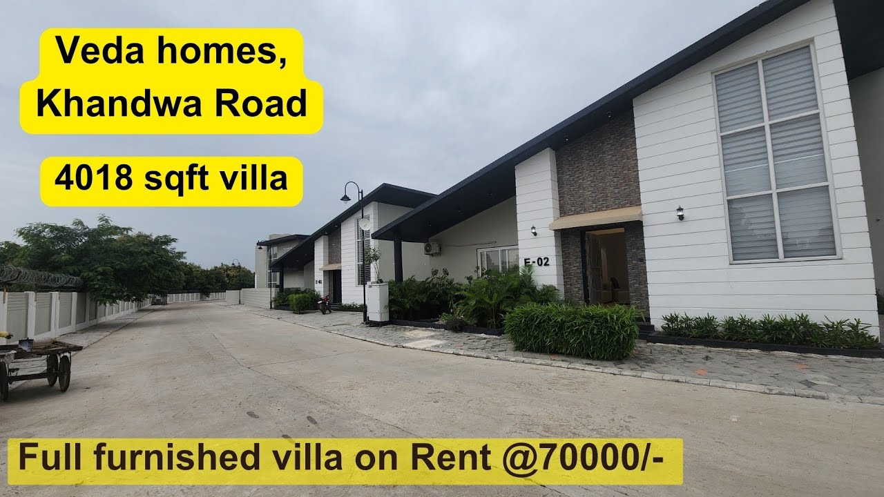 3BHK Furnished Villa for rent at Veda Homes (call 9303215006)
