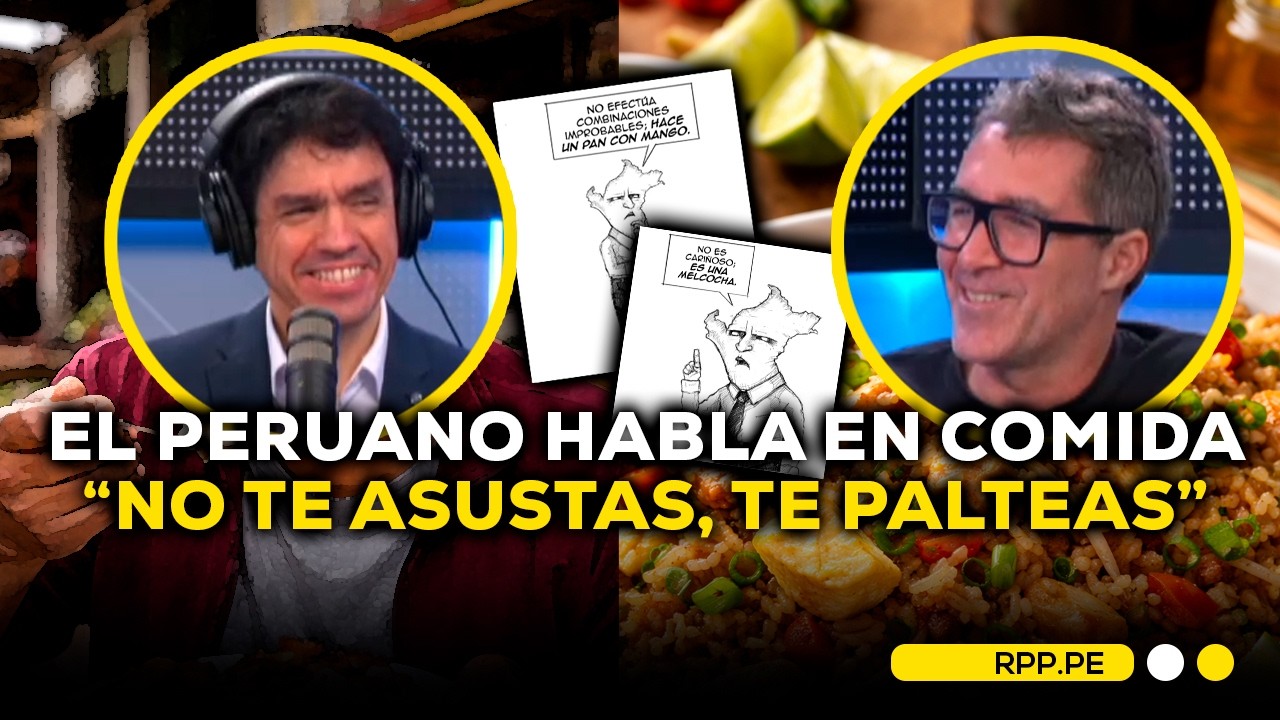 'EL PERUANO HABLA EN COMIDA' 🍖📖 RAFAEL LANFRANCO Y SU LIBRO CON JERGAS GASTRONÓMICAS #SIEMPRECASARPP