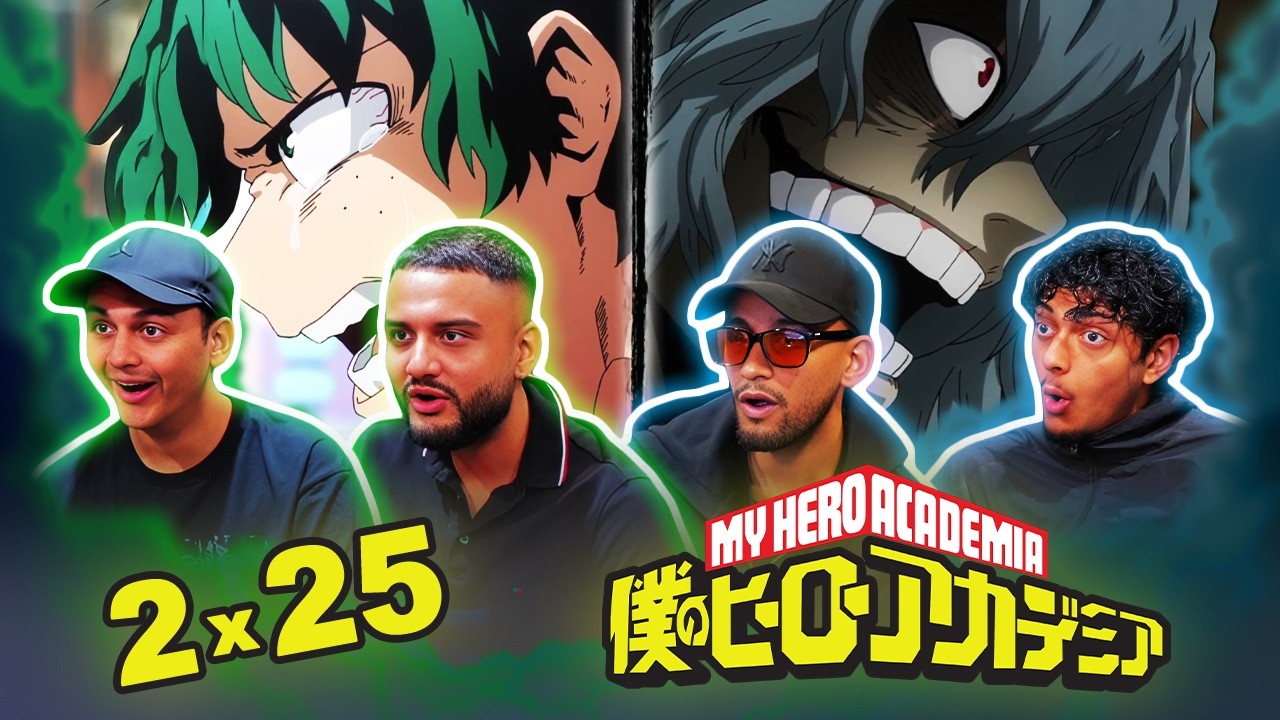 THIS ENCOUNTER WAS INSANE!! | My Hero Academia 2x25 | FIRST TIME REACTION