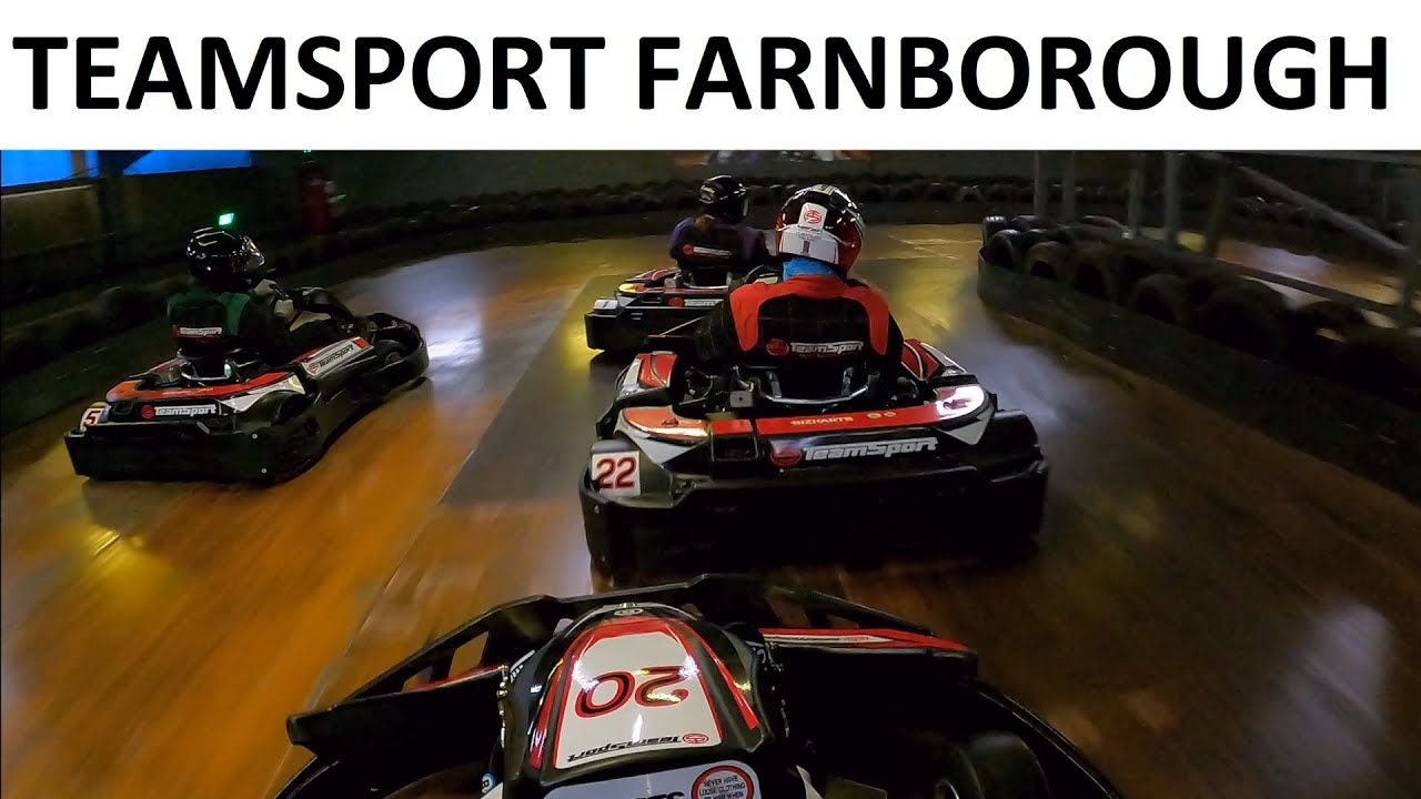 Back in the electric karts! Teamsport Farnborough #Teamsport #Farnborough