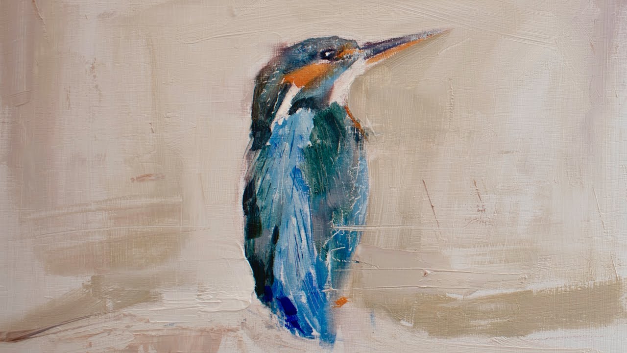 Alla Prima Oil Painting &ndash; Bird Portrait Tutorial (A Rough Start!)