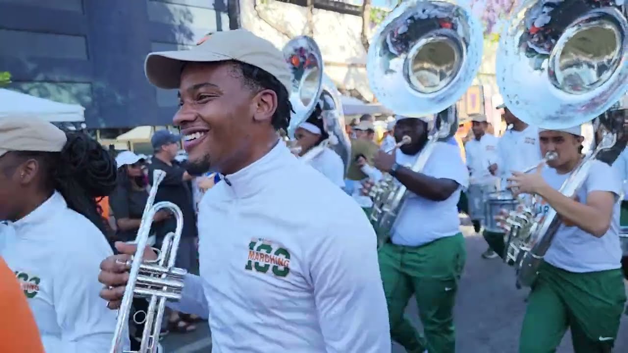 Battle of the Bands FAMU & ASU at AACSA's Juneteenth in downtown San Jose June 15, 2024