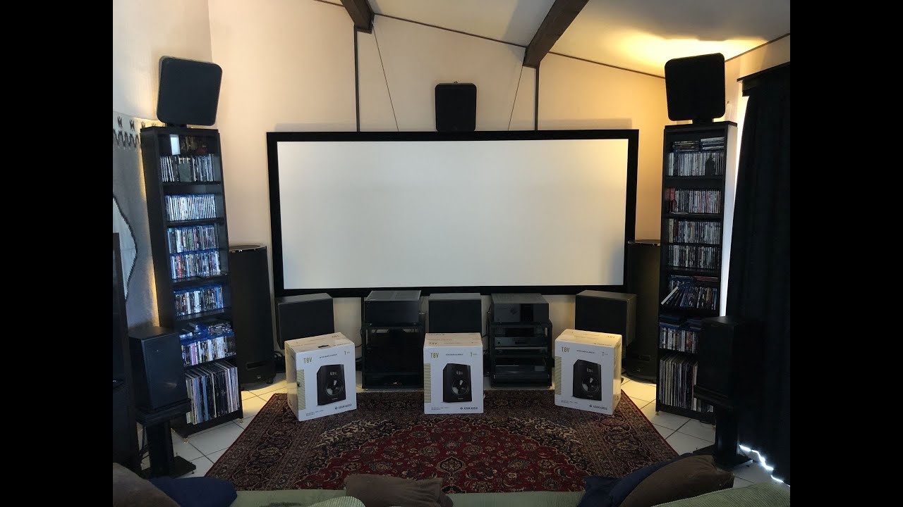 HCFR Adam Audio T8V unboxing