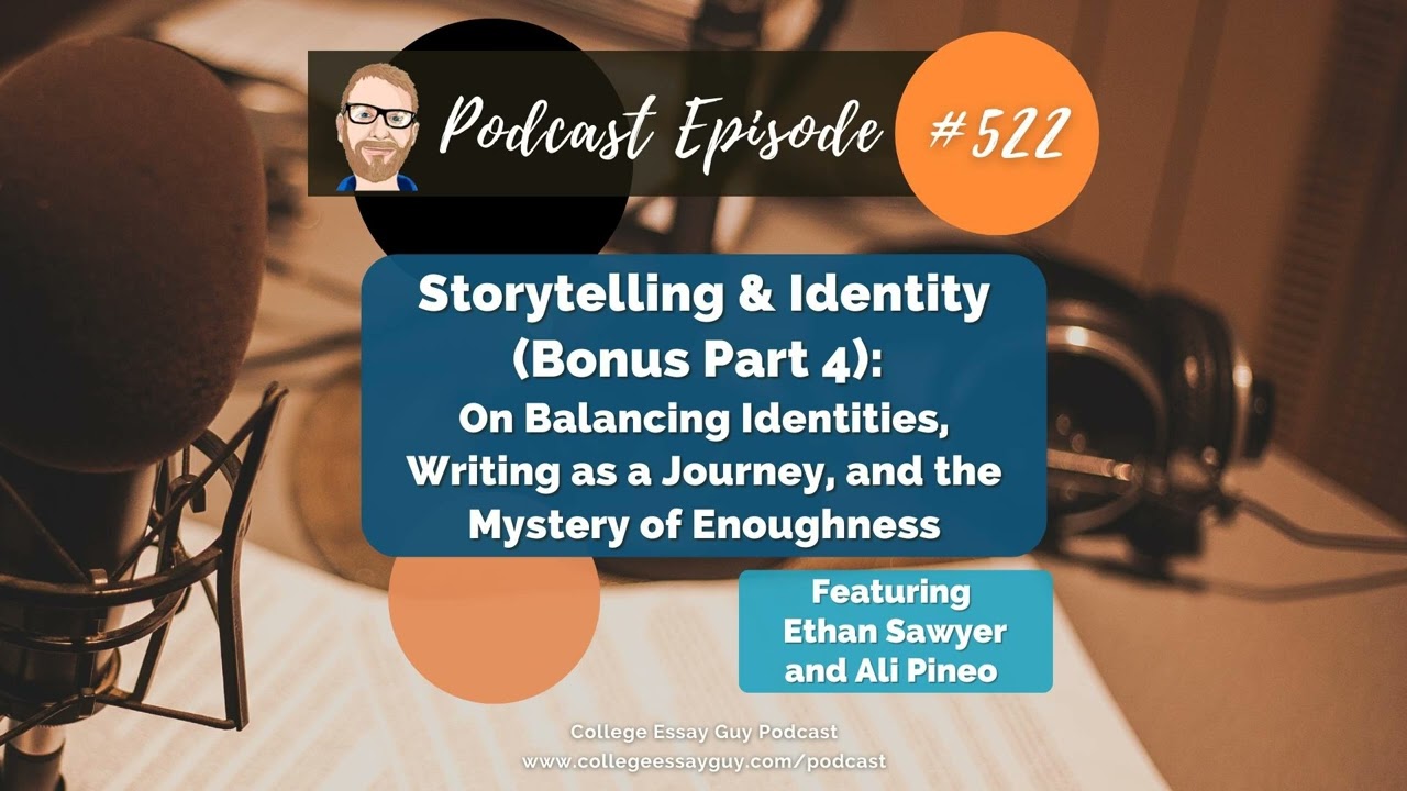 522: Storytelling & Identity with Ethan Sawyer: Productivity, Writing as a Journey, & Enoughness