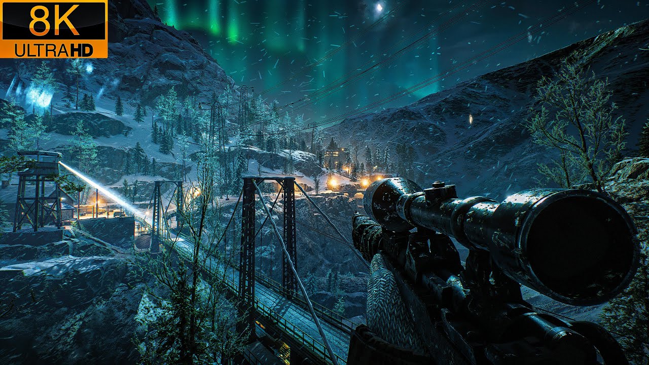 Norway 1943｜Norwegian Resistance Guerrilla Warfare｜Battlefield 5｜8K RTX