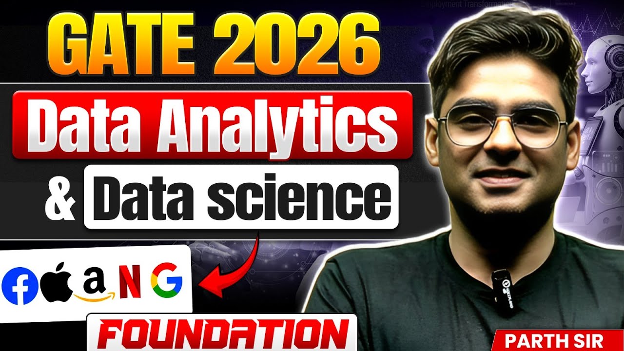 GATE DA | Анализ данных и наука о данных 2026 | Полный план развития