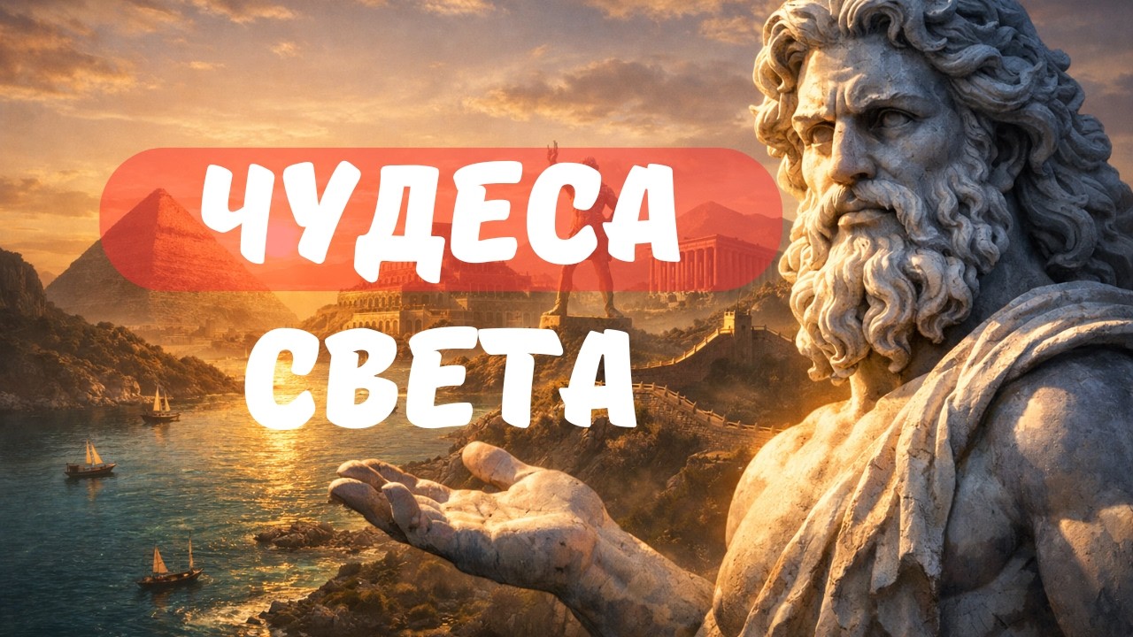 Чудеса Света - история на ночь. Рассказ про 7 чудес (старых) и 7 чудес новых.