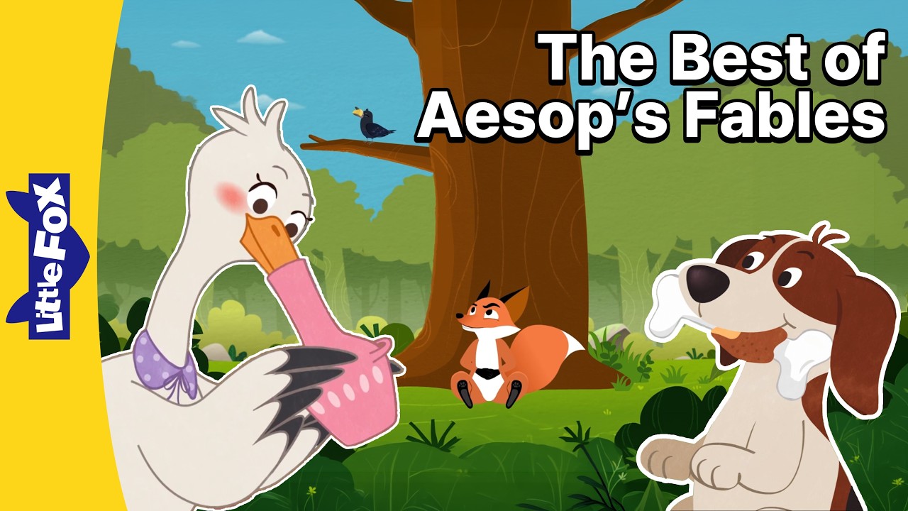 15 Classic Aesop&rsquo;s Fables  | Timeless Moral Stories for Kids | Little Fox
