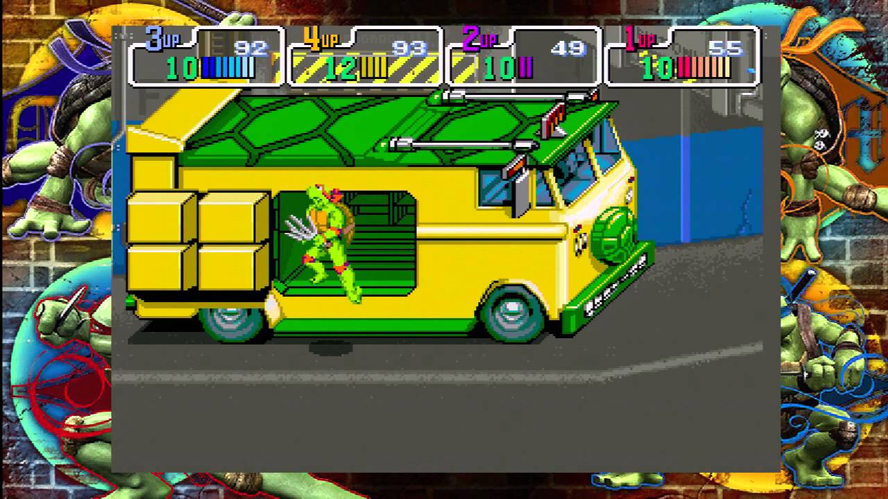 Teenage Mutant Ninja Turtles 1989 Arcade, 4 Player Xbox 360