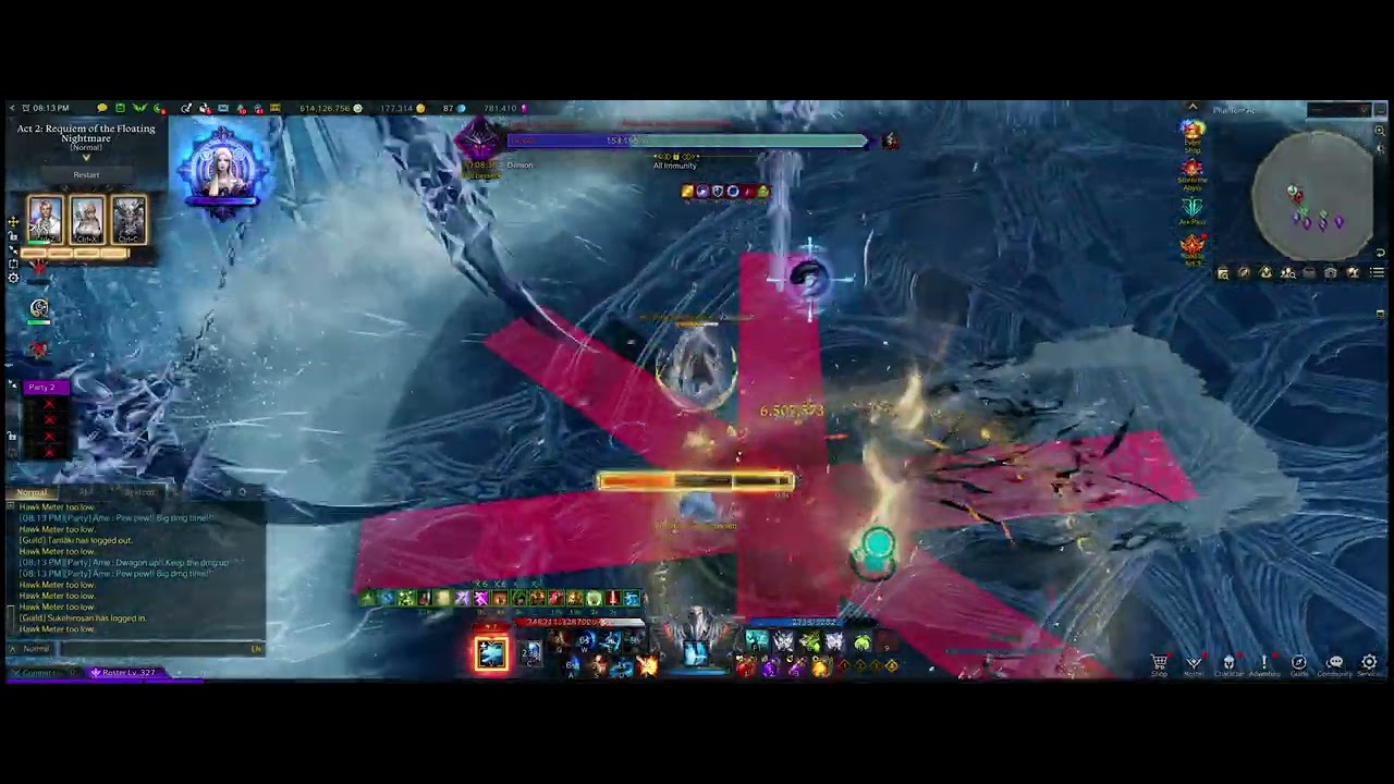 Kazeros Raid Act 2: Brelshaza G2 Deathstrike Sharpshooter 2 Man Bus