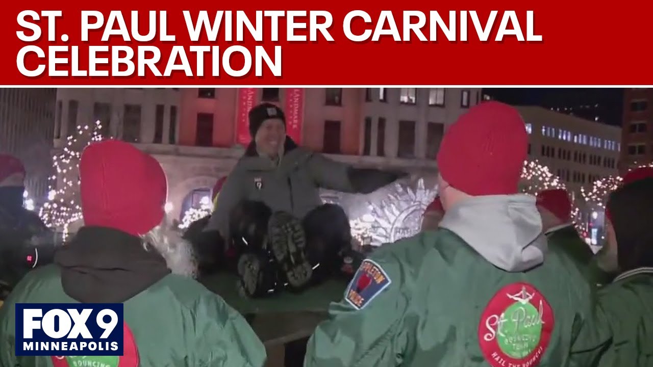 St. Paul Winter Carnival: FOX 9's Jared Piepenburg tries aerial acrobatics