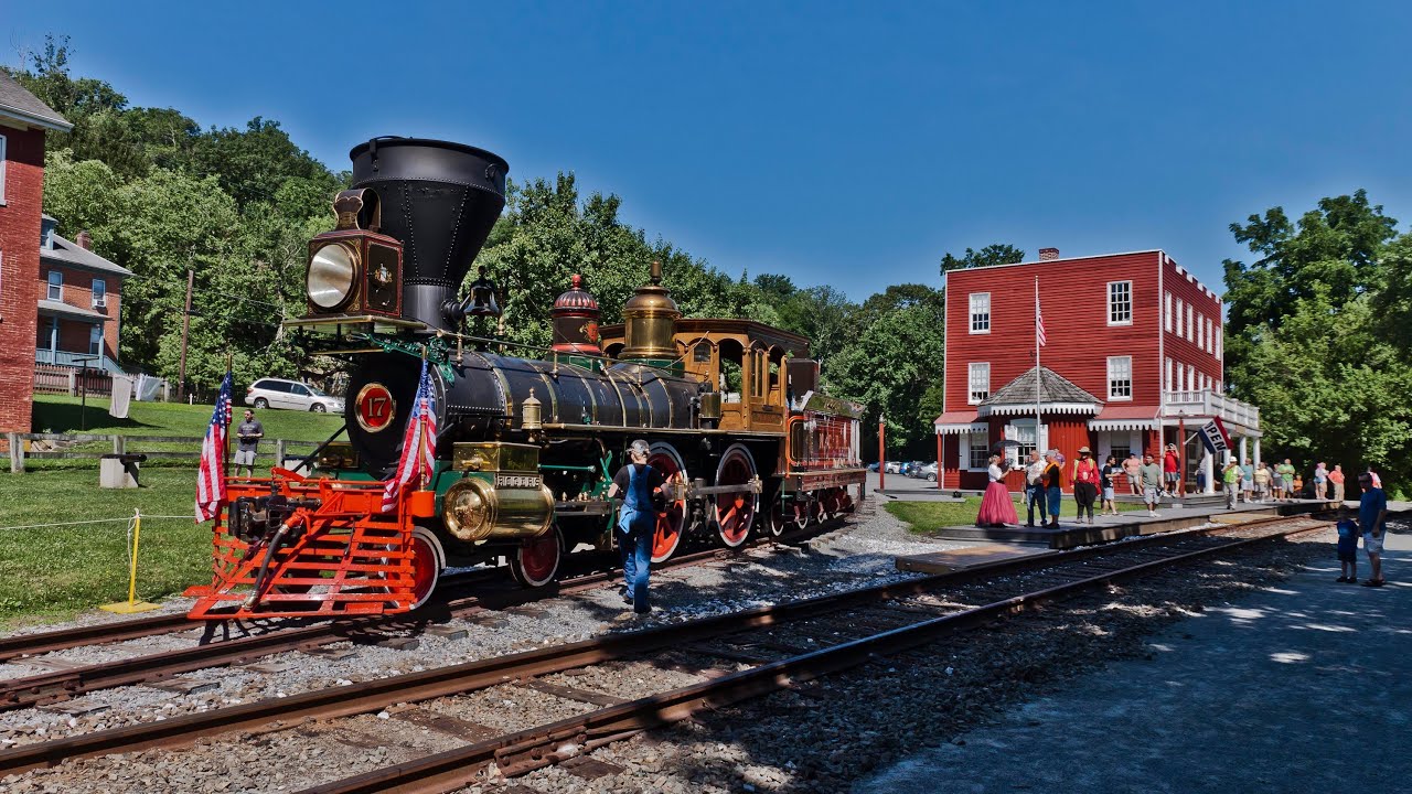 HD: Chasing the Northern Central Railway - Steam into History - New Freedom, PA