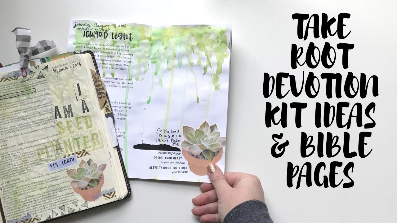 Take Root Devotion Kit Ideas & Bible Pages | Creative Faith & Co.