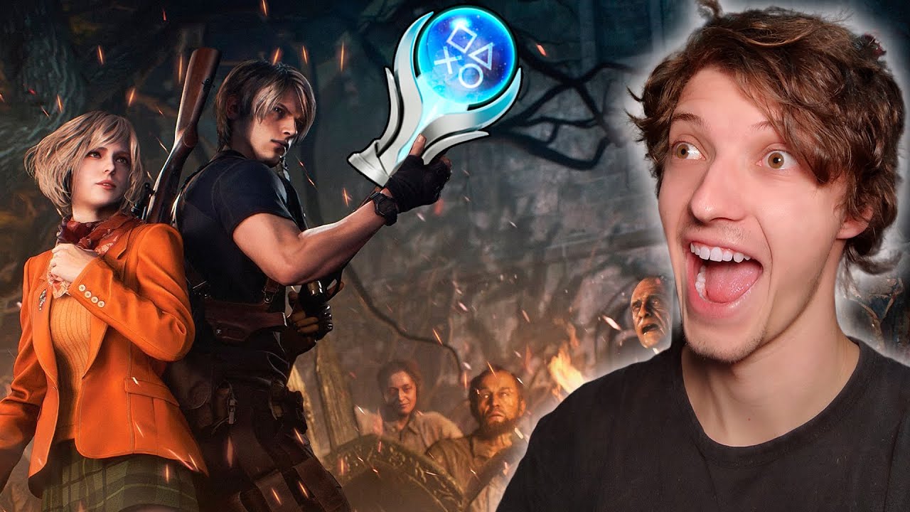 A PLATINA do RESIDENT EVIL 4 REMAKE é FANTÁSTICA! - REVI PLATINA