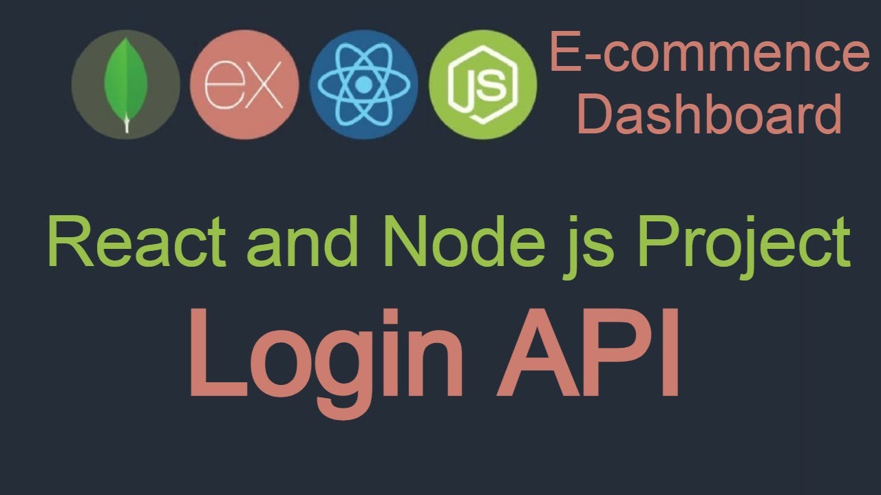 React and node JS project #14 Login API in NodeJs