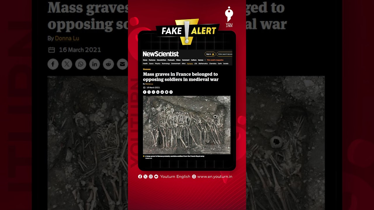 Does the image show skeletons excavated from the Dharmasthala case? What&rsquo;s the truth?