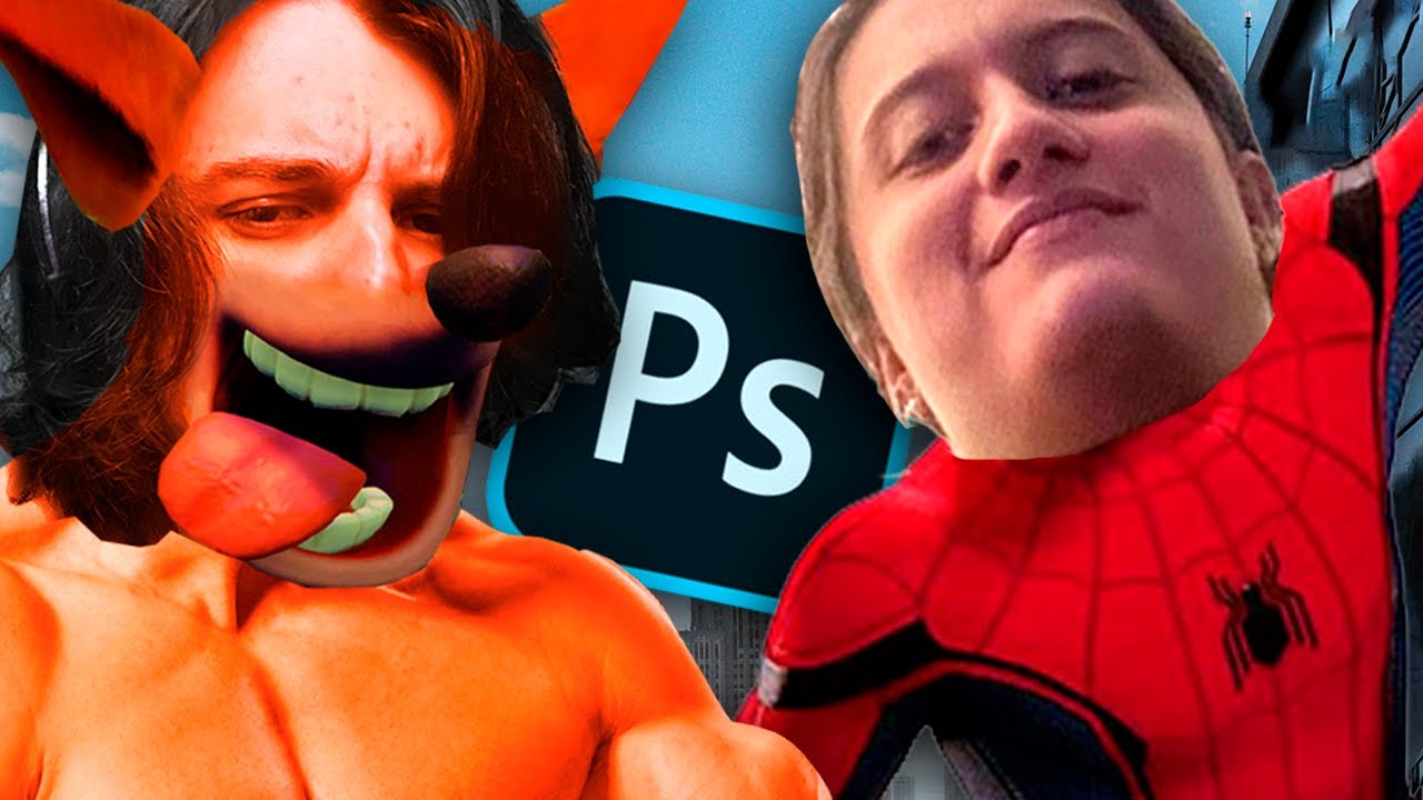 COMEÇA A BATALHA DE YOUTUBERS NO PHOTOSHOP
