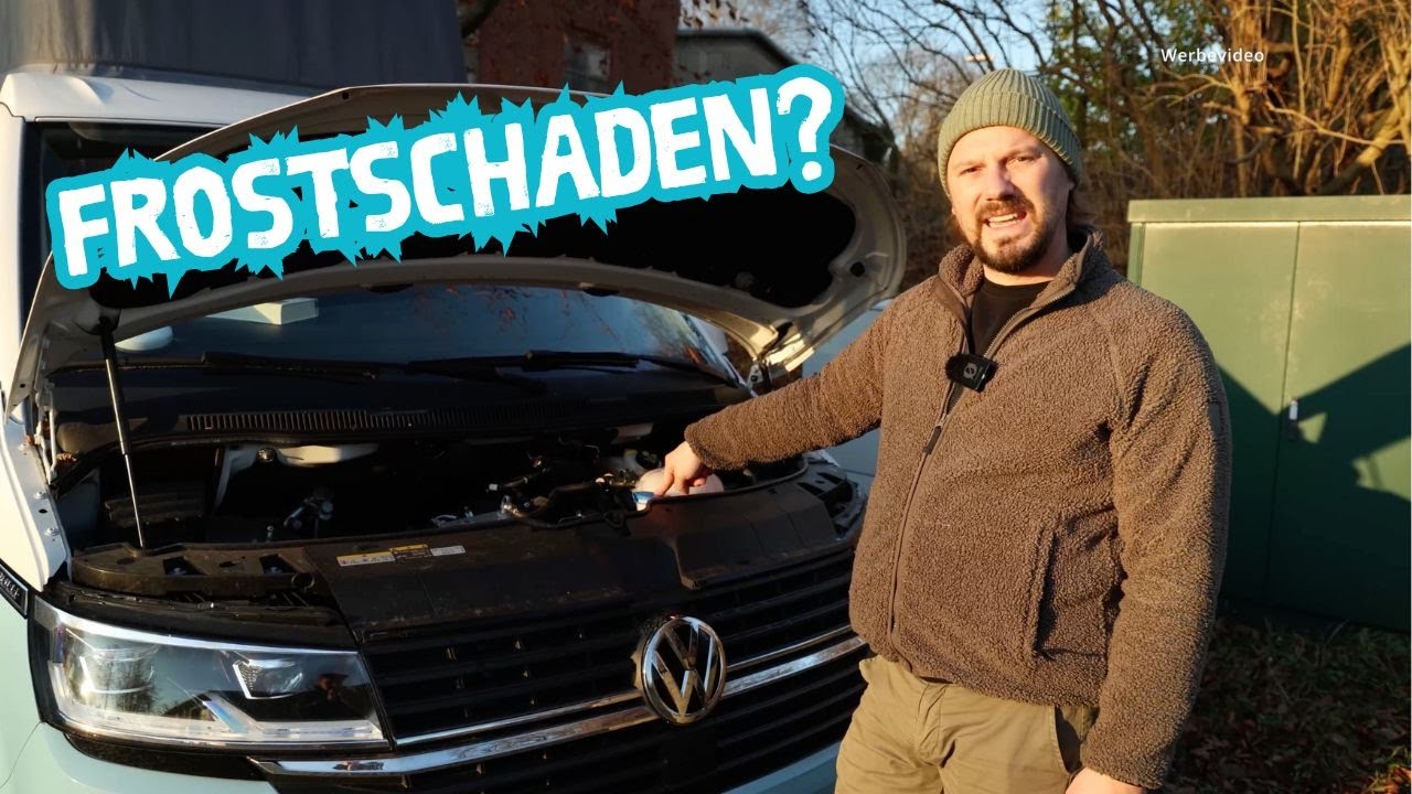 Camper Einwintern - SO verhinderst du einen Frostschaden bei deinem Camper!