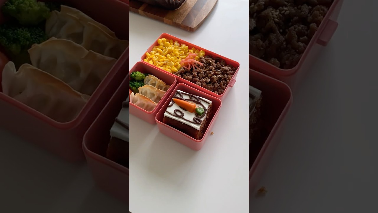 Pack my bf&rsquo;s lunch with me #asmr #lunchbox #japanesefood #cooking #satisfying #easyrecipe  #弁当
