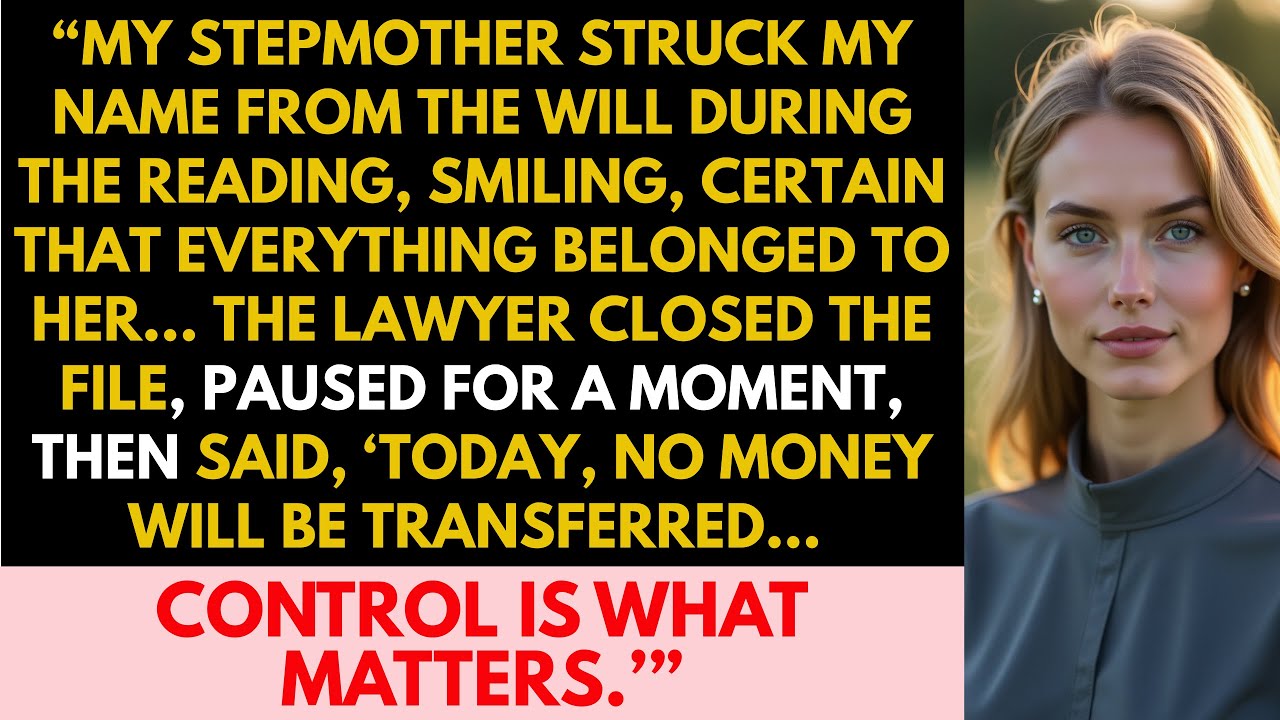 My Stepmother Cut Me Out of the Will Reading… The Lawyer Said, ‘This Isn’t a Will Reading.