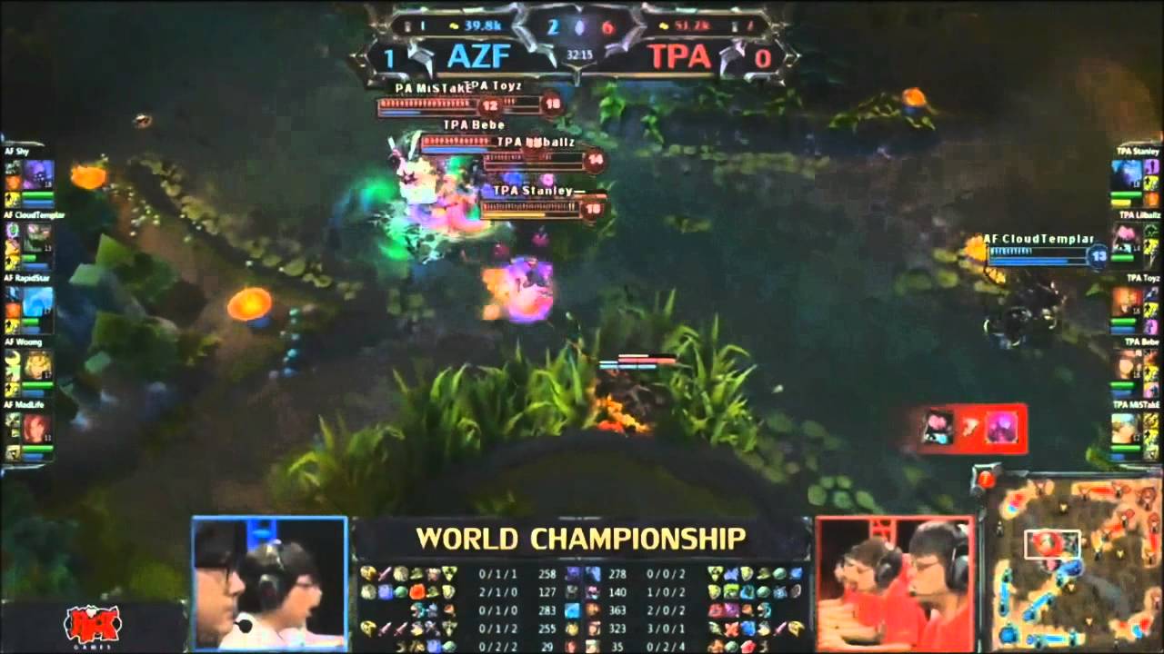 Taipei Assassins vs Azubu Frost game 2 highlights