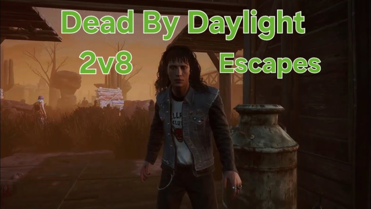 Dead By Daylight 2v8 Escapes Eddie Munson Stranger Things Long-Play No Commentary