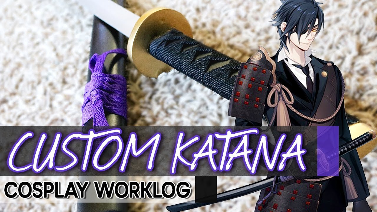 Cosplay Worklog // Mitsutada Custom Katana [Touken Ranbu]