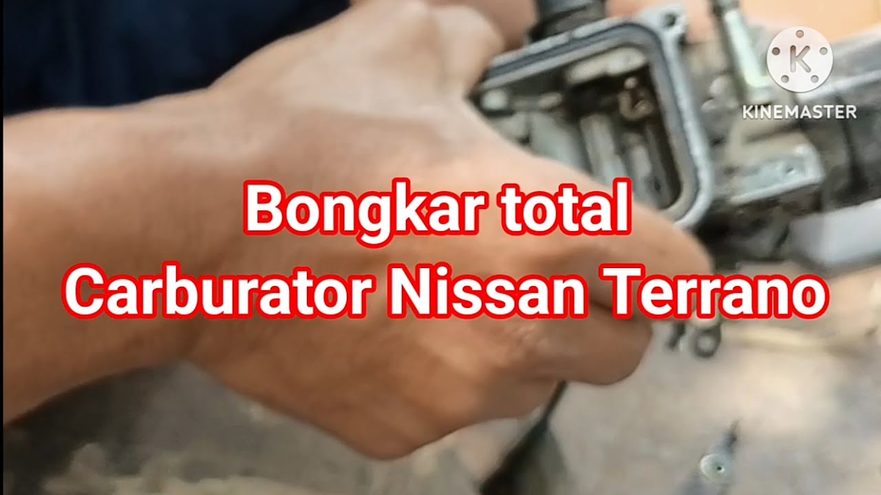 Bongkar total karburator Nissan Terrano