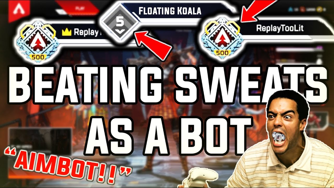 CALLING PEOPLE TRASH ON APEX LEGENDS PRETENDING TO BE A BOT