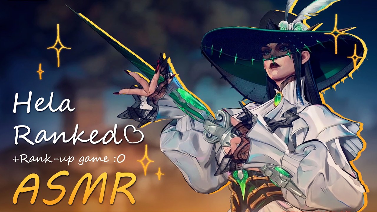 ASMR ✶⋆.˚ whispered comp games w/ Hela + handcam ♡ keyboard & clicking sounds [Marvel Rivals]