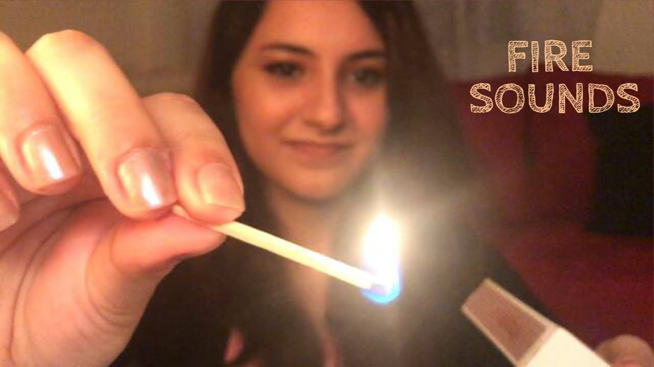 ASMR Lighting Matches | Fire Crackling & Sizzling (No Talking)
