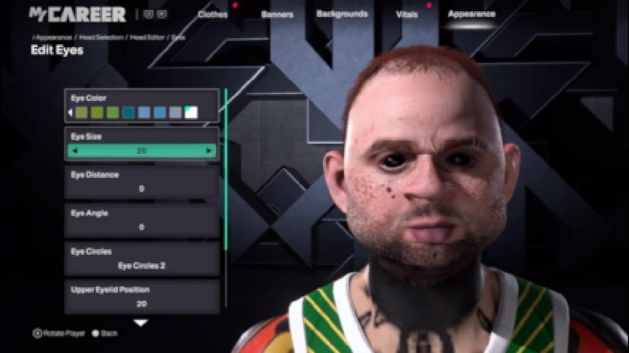 UGLIEST FACE CREATION IN NBA 2K26
