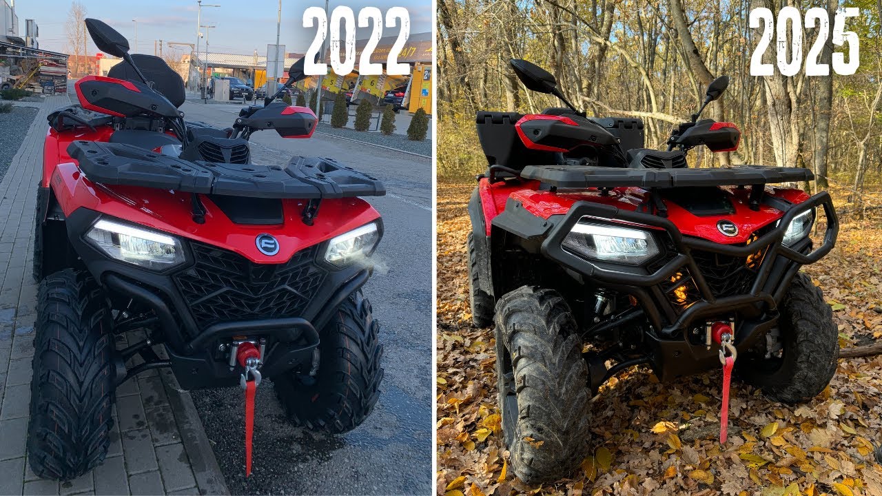 3 ani pe 4 roti cu ATV CF Moto Cforce X5 520L