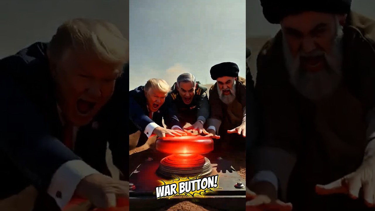Trump, Netanyahu & Khamenei Press the WAR Button&hellip; Then THIS Happens! 🐔😂