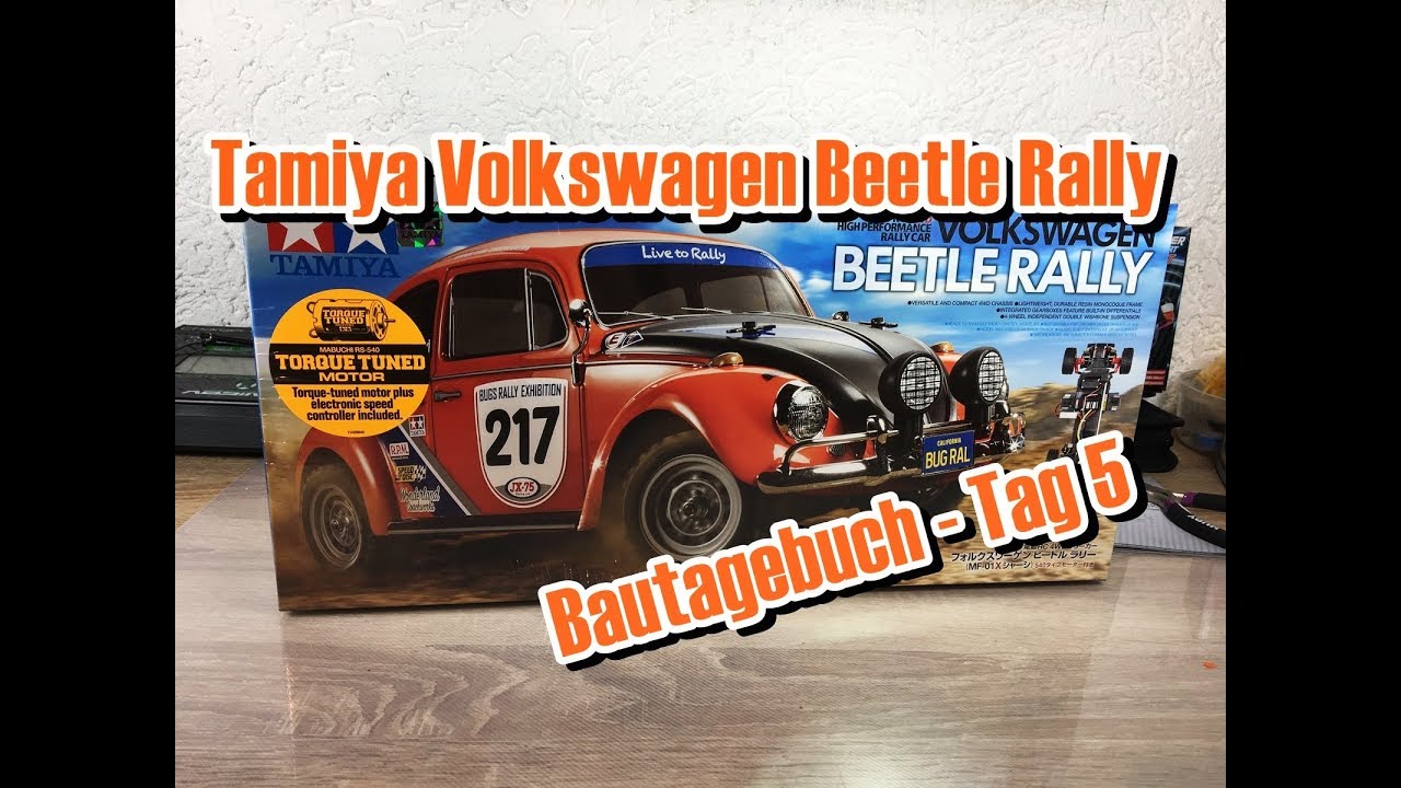 Tamiya Volkswagen Beetle Rally | MF-01X | Bautagebuch - Tag 5