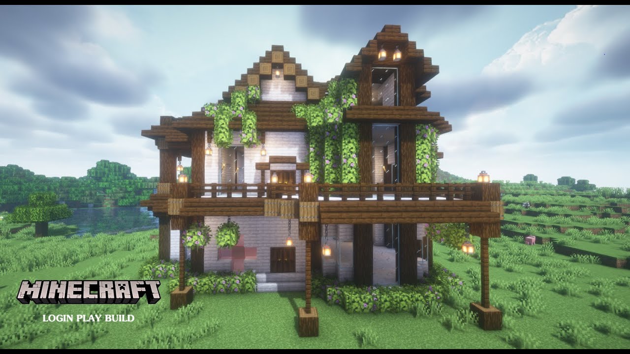 Minecraft Relaxing  Build  Creative | no talking :  White House