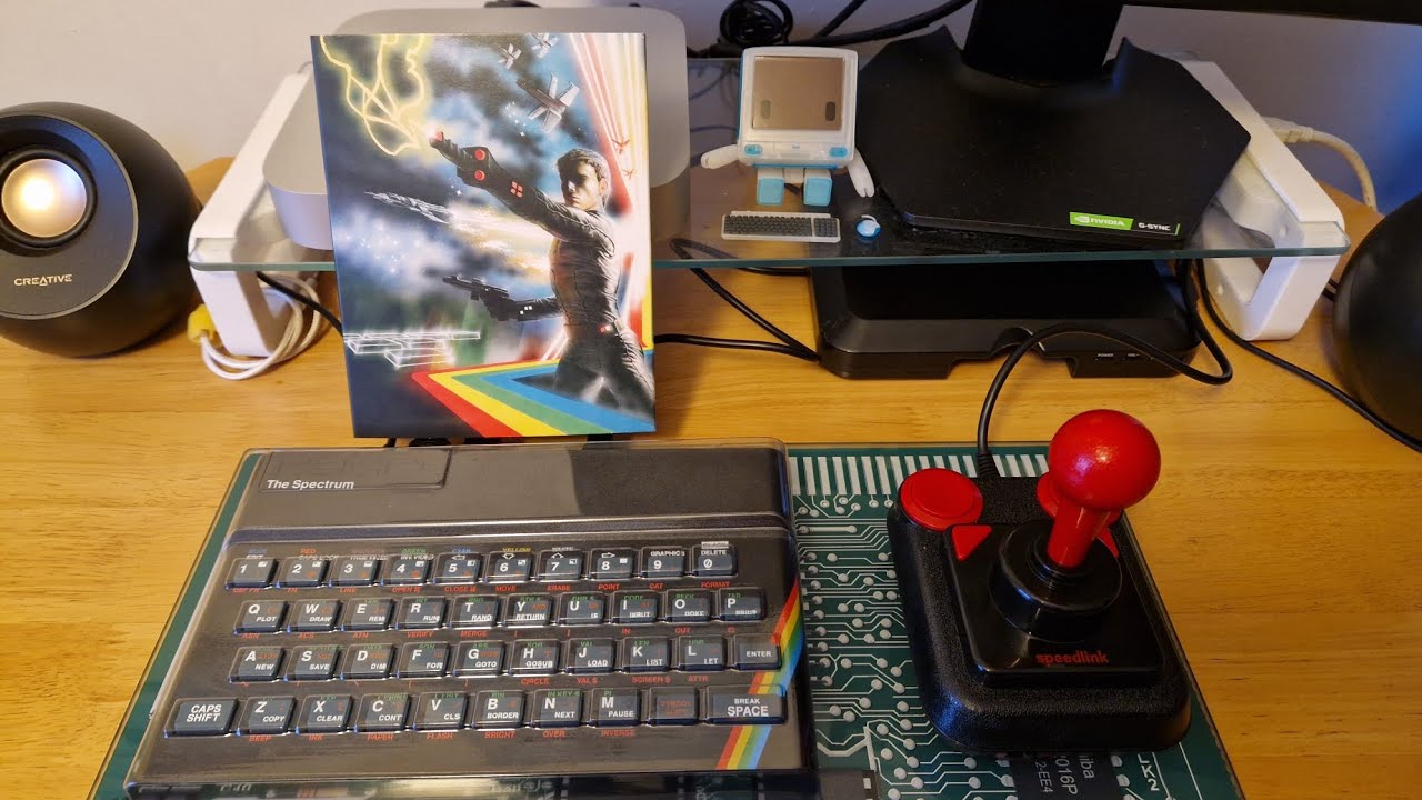 Retro Games The Spectrum  - Testing Speedlink Joystick