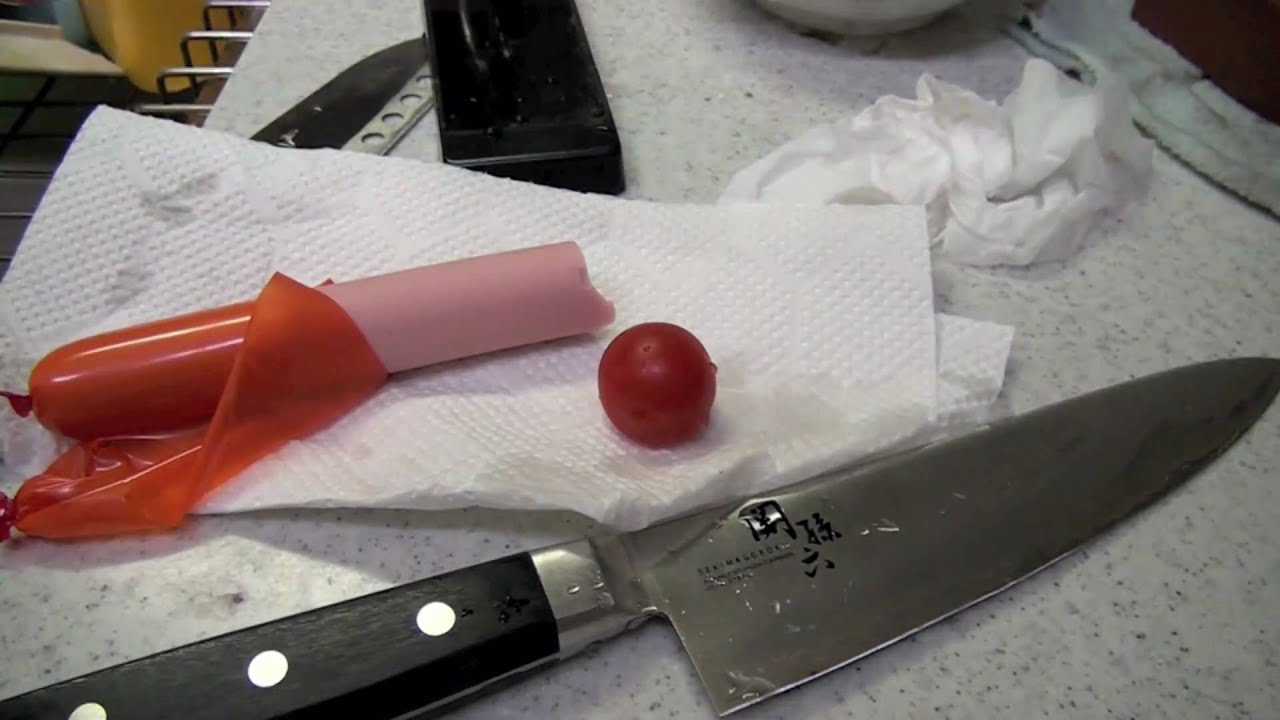 Sharpening Kitchen Knives