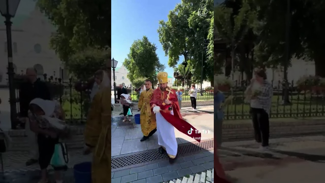 Кадры из Лавры и Заболотья: 30 в ПЦУ против 300 в УПЦ