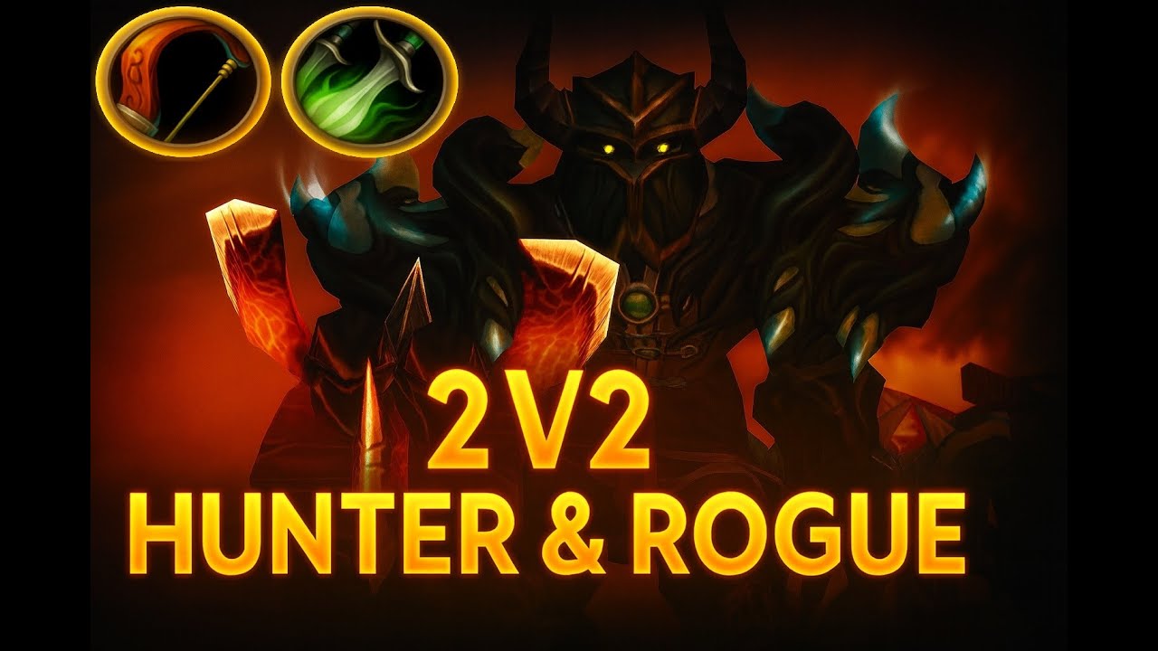 MoP Classic PvP | 2v2 Hunter/Rogue Arenas – Episode 1 | Dominate with Burst & CC