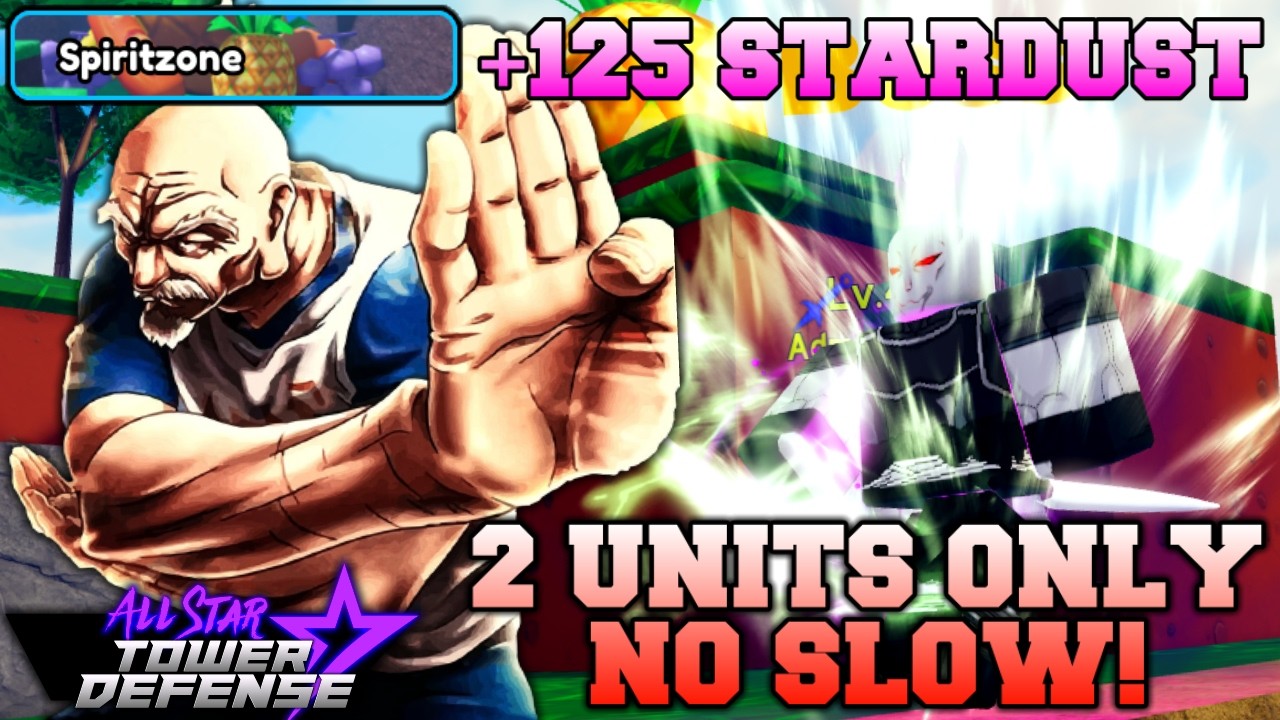 2 Units Only Spirit Zone Ft. 7 Star Netero in All Star Tower Defense Roblox